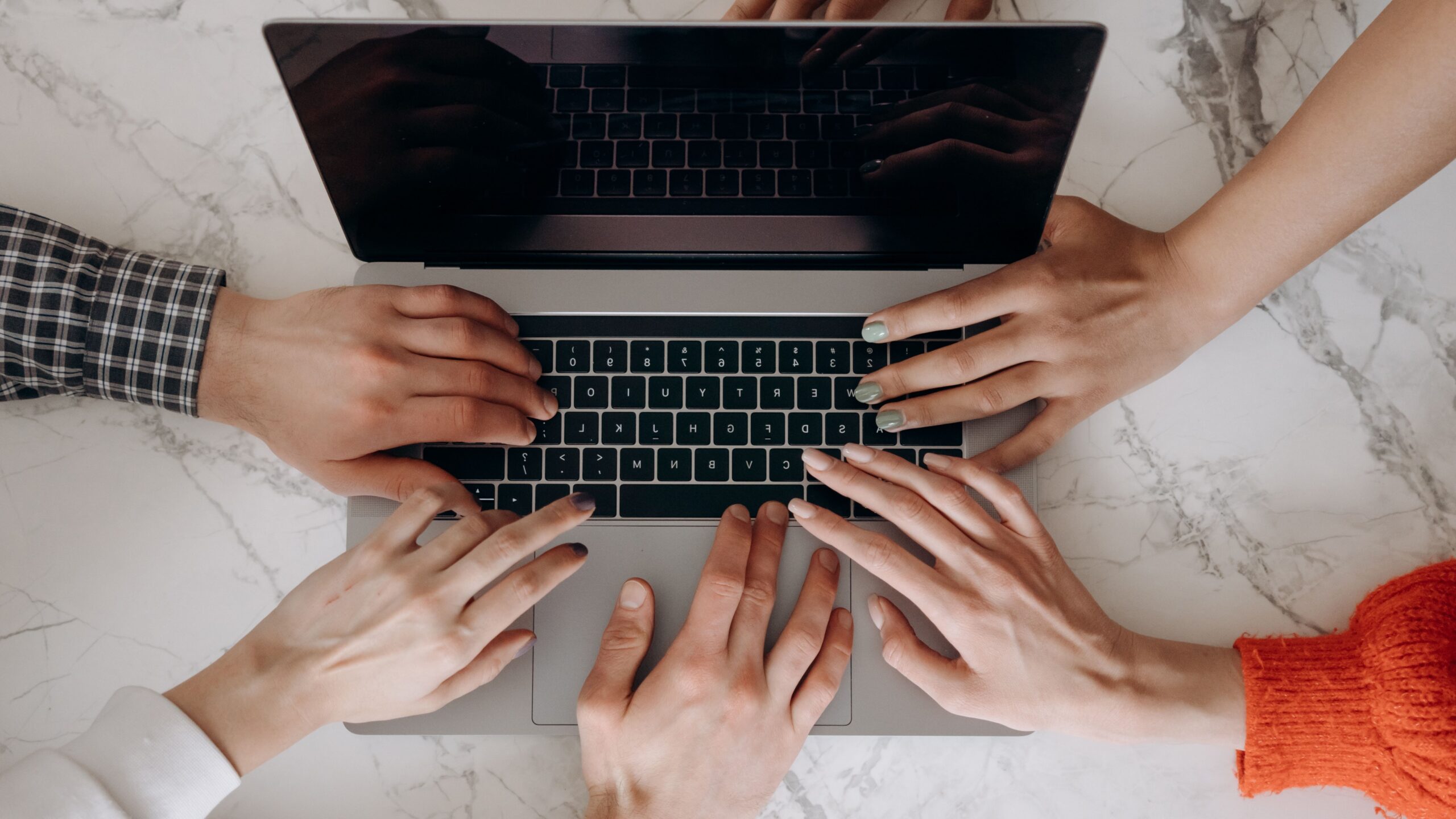 small business owner working with a remote talent-as-a-service professional